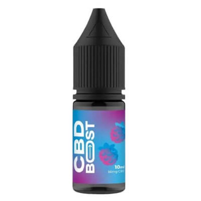 Рідина для вейпу з CBD "Блакитна Малина" від CBD Boost (50 мг)